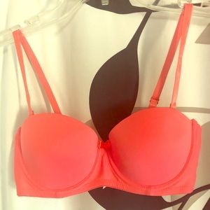 Native intimates hot pink 34B push-up bra